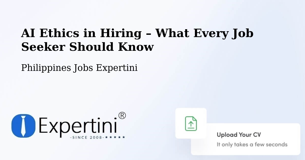 AI Ethics in Recruitment & Hiring – Batad - Batad, Philippines Jobs Expertini