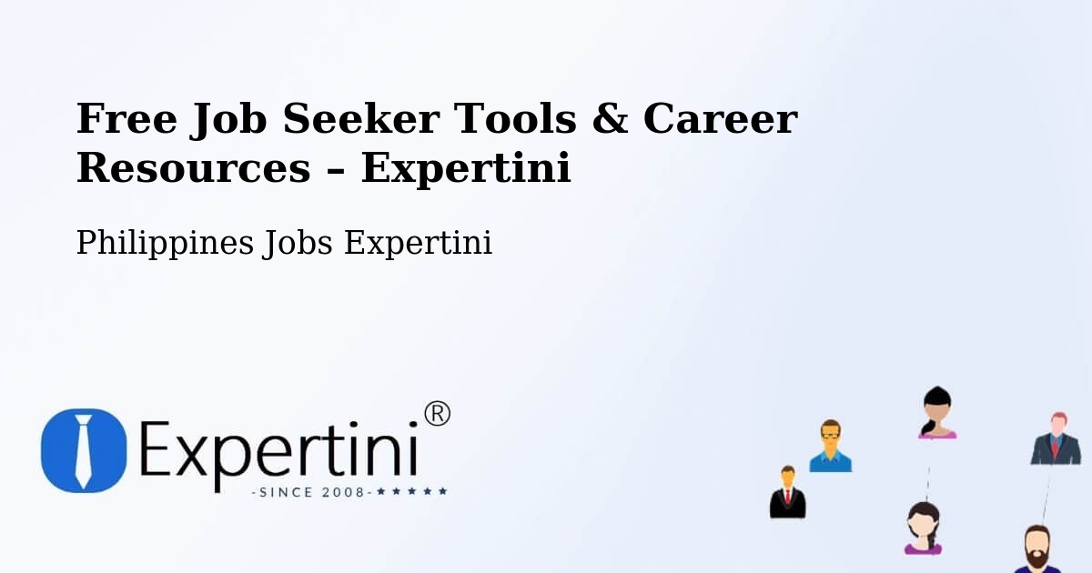 Free Job Seeker Tools & Career Resources – Batad - Batad, Philippines Jobs Expertini