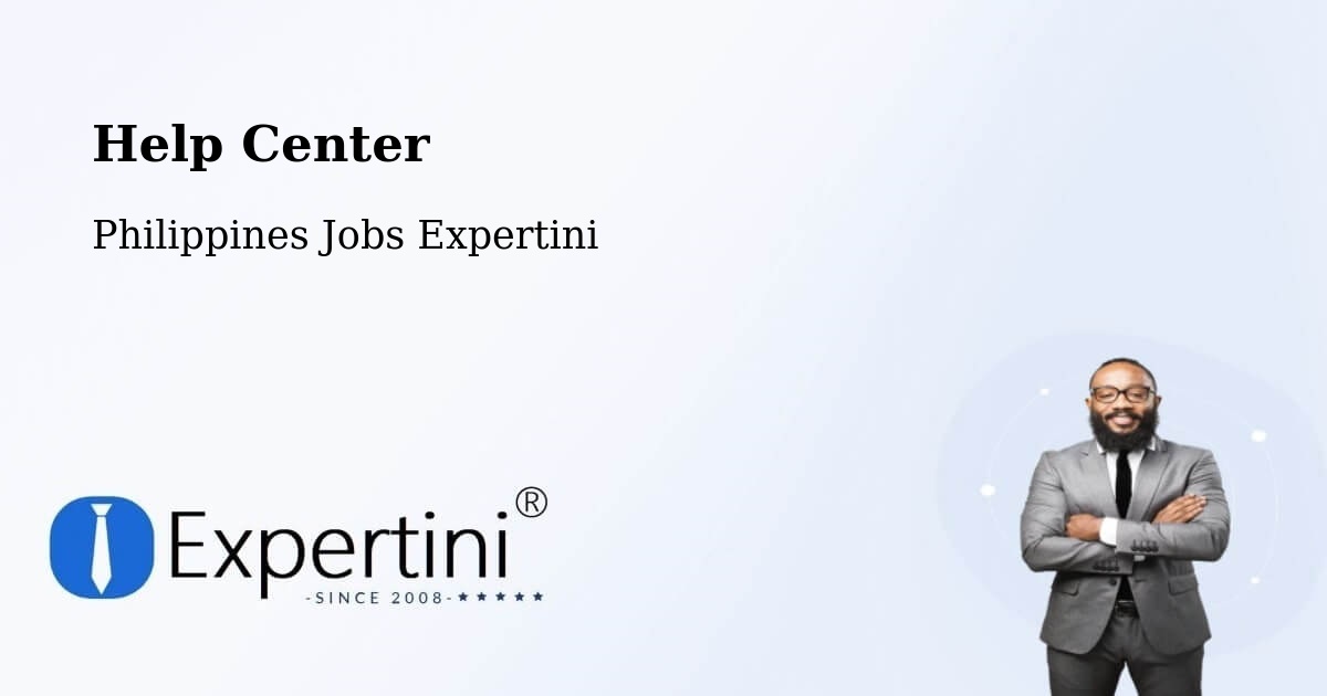 Help Center – Batad - Philippines Jobs Expertini