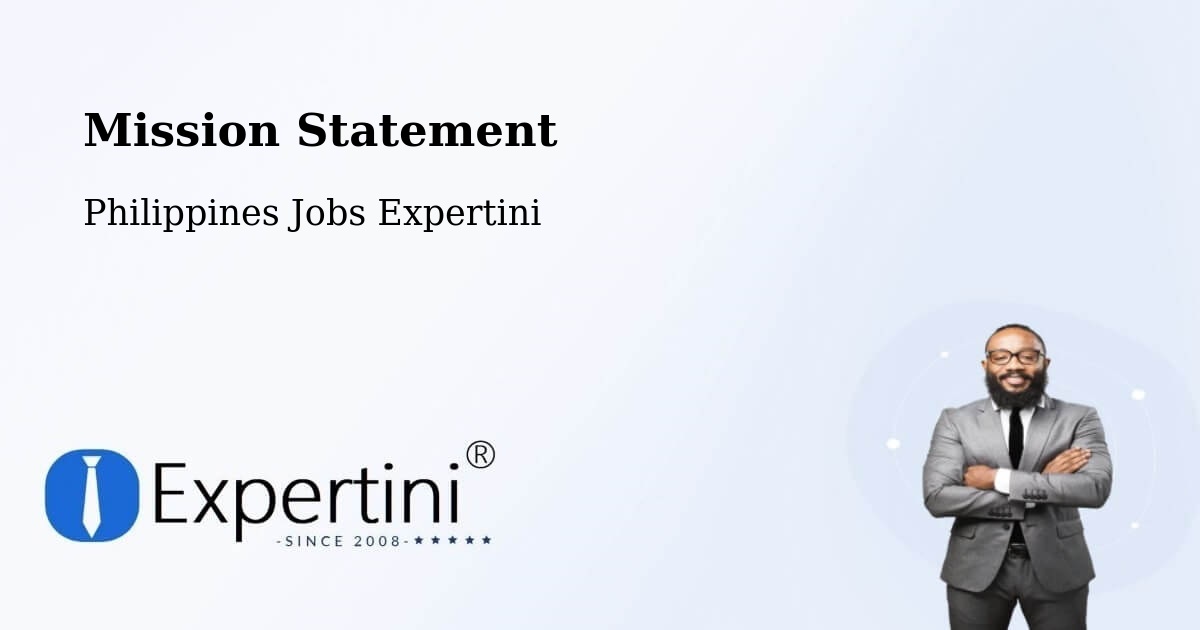 Corporate Mission – Batad - Philippines Jobs Expertini